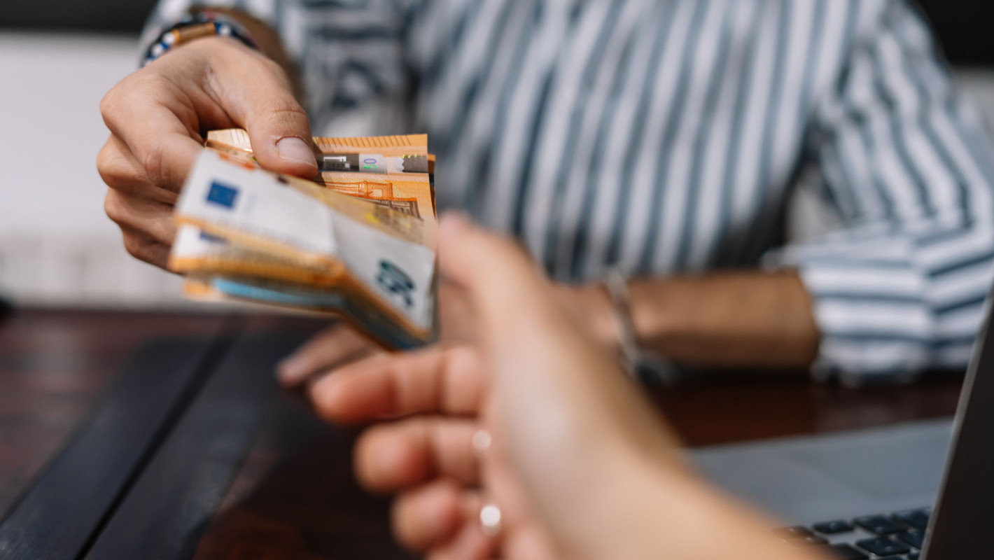 Austausch von Bargeld